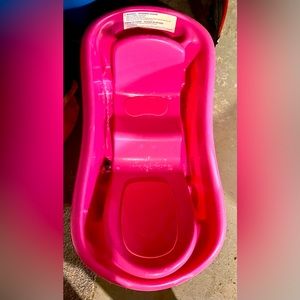 Baby/Toddler bathtub hot pink